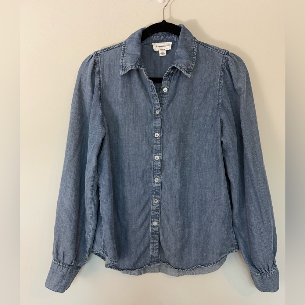 For the Republic Denim Soft Chambray Shirt